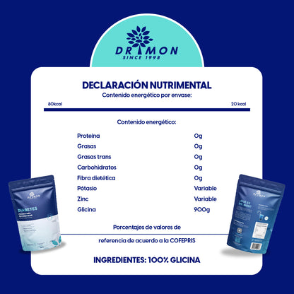 CONTROL DIABETES / DR.MON 900g