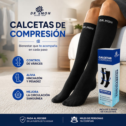 DR.MON 2 PARES/ COMPRESIÓN ALTA